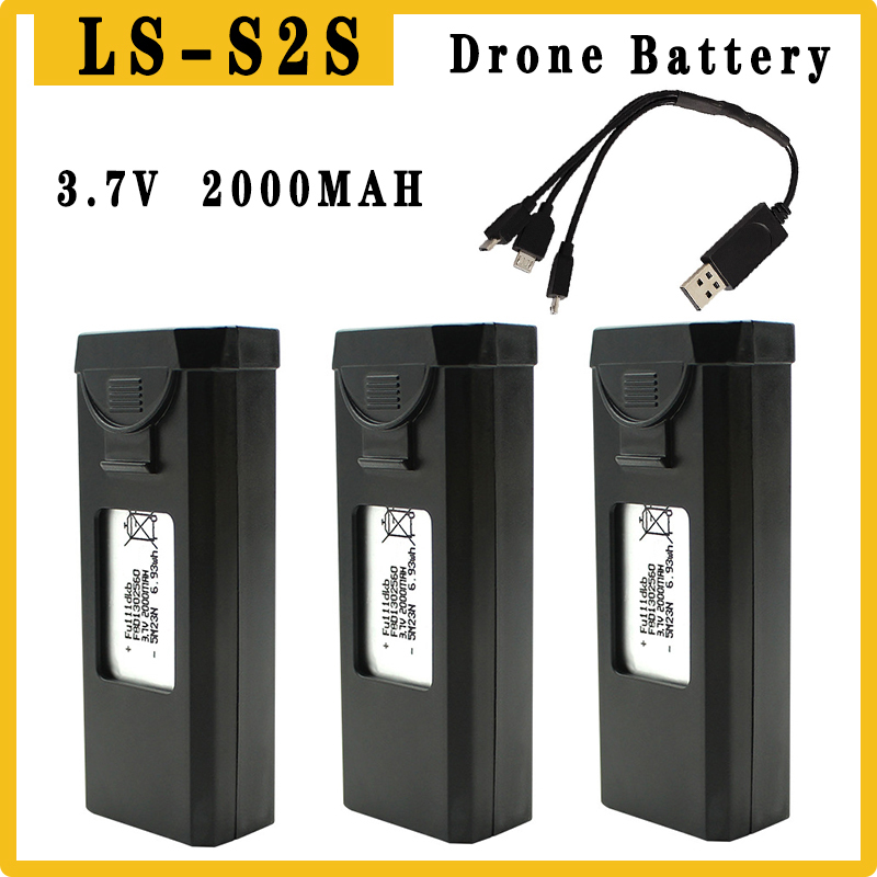 Eachine Drone E58 - Originele S2S Drones Batterij 3.7V 2000mAh