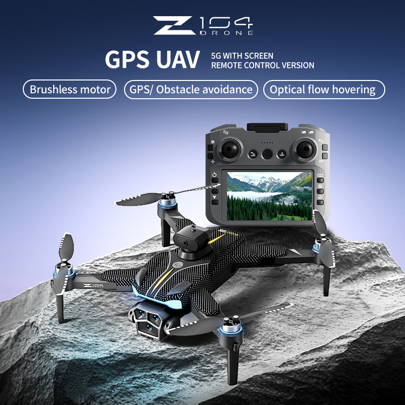 Drone Camera Wide Angle - Z104 RC Drone Groothoek 8K HD