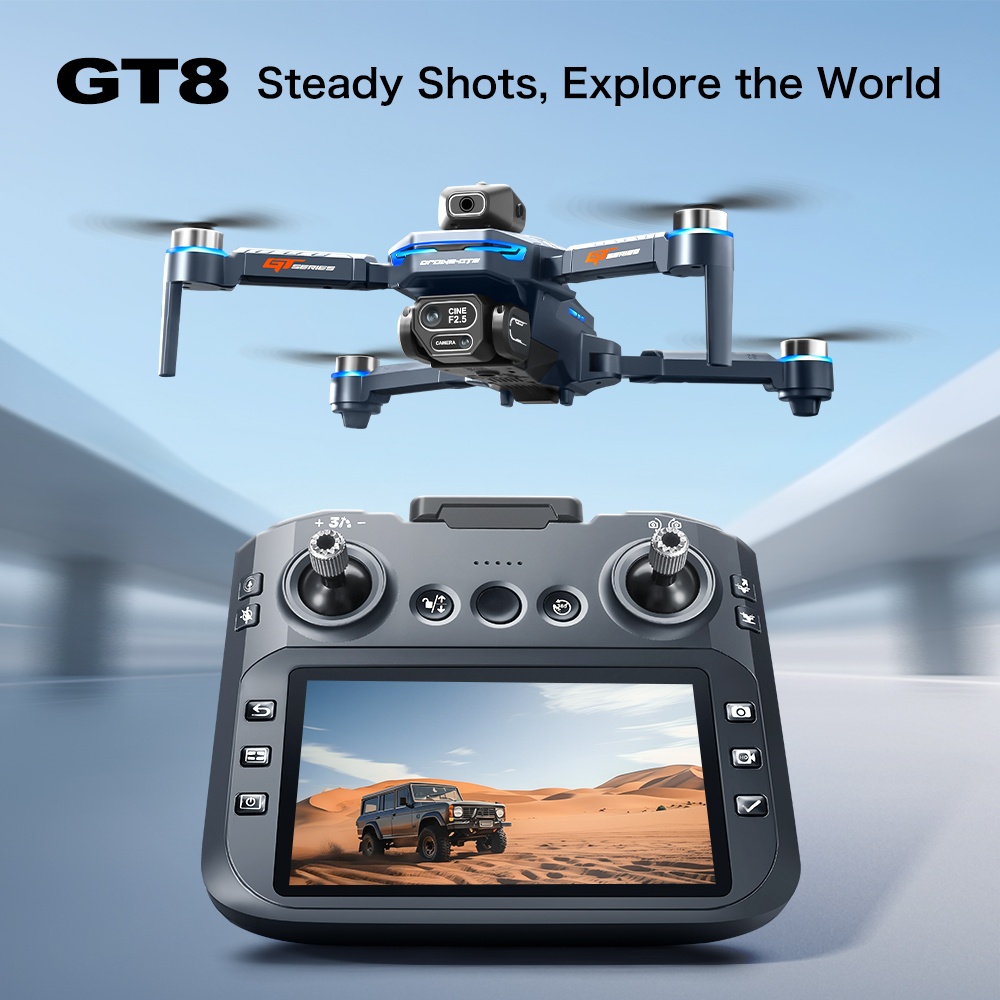 GT8 Max Opvouwbare Drone 8K HD - Drone Camera Lens recensie en prijs