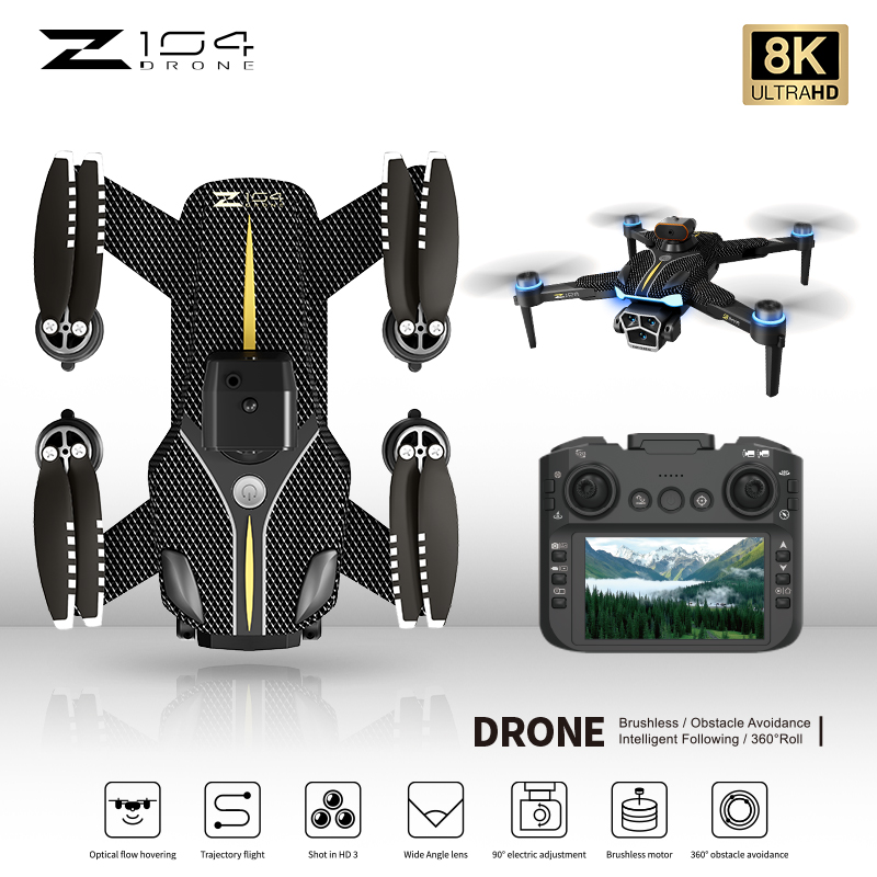 Z104 RC Drone Groothoek 8K HD  - Drone Camera Wide Angle recensie en prijs