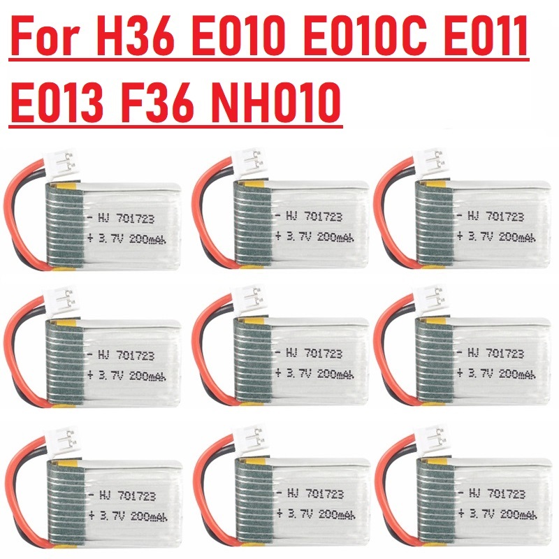 1-20 Stuks 3.7V 200 Mah 701723 - Eachine Drone E010 recensie en prijs